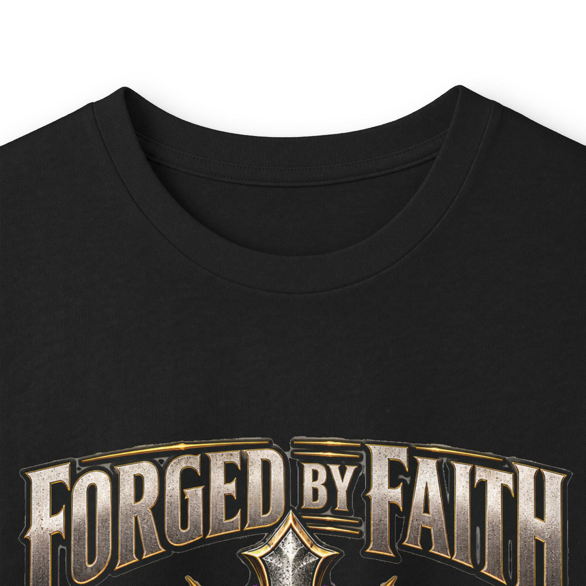 Forged by Faith Epilepsy Awareness Long Sleeve Shirt – Epilepsy Tested Me, Faith Carried Me