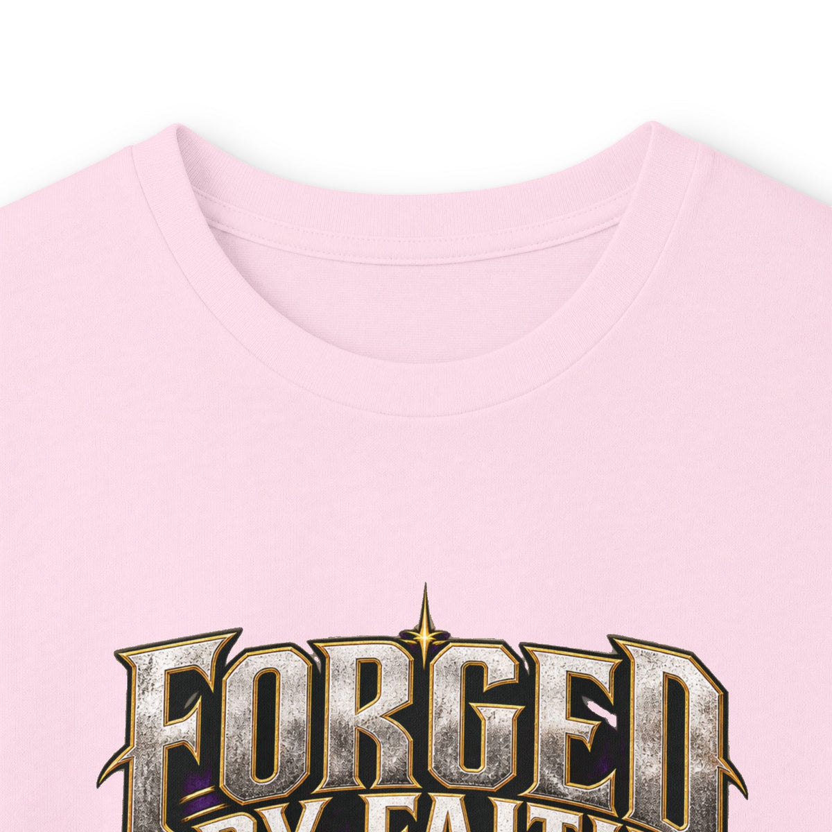 Forged by Faith Cancer Fighter Long Sleeve Shirt – Cancer Picked the Wrong Woman