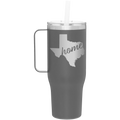 Texas Home 40 oz Tumbler Mug | Slate