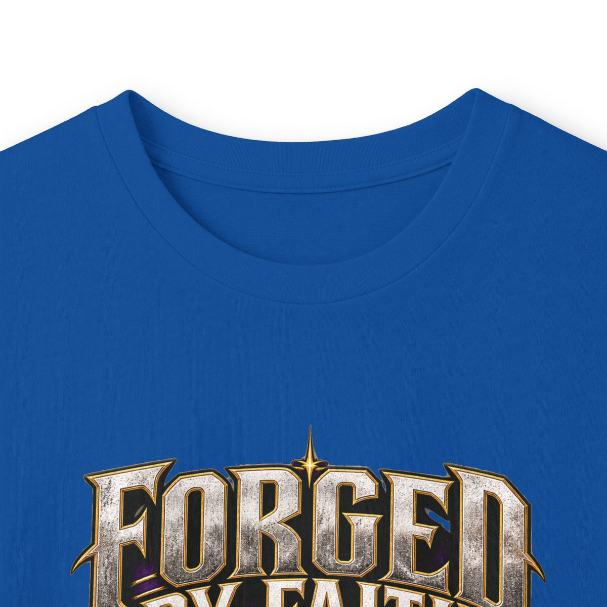 Forged by Faith Cancer Fighter Long Sleeve Shirt – Cancer Picked the Wrong Woman