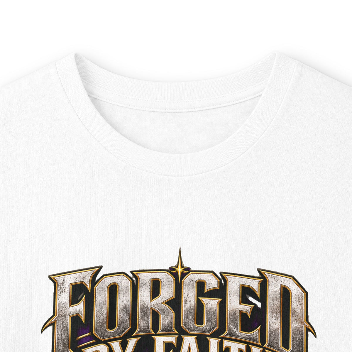 Forged by Faith Cancer Fighter Long Sleeve Shirt – Cancer Picked the Wrong Woman