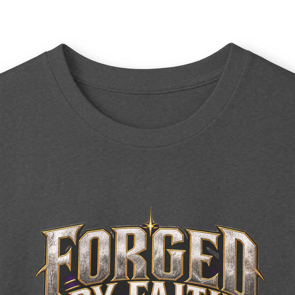Forged by Faith Cancer Fighter Long Sleeve Shirt – Cancer Picked the Wrong Woman