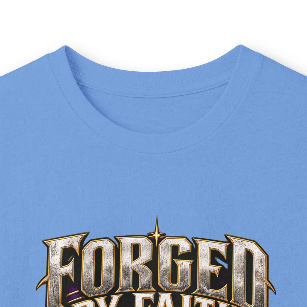 Forged by Faith Cancer Fighter Long Sleeve Shirt – Cancer Picked the Wrong Woman