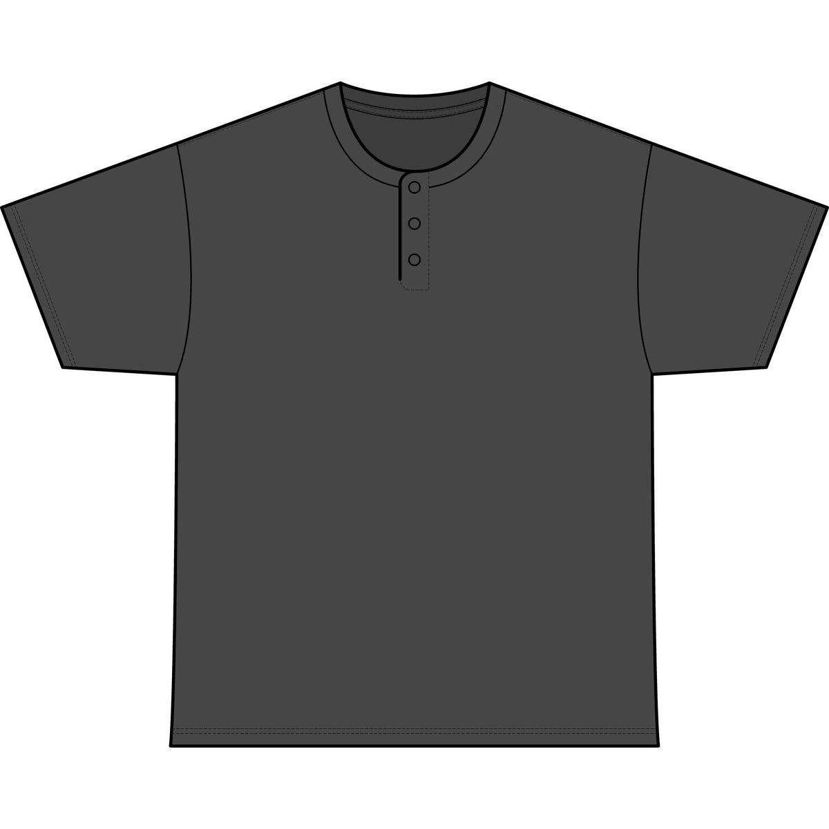 McQueen’s Lifestyle ML Monogram Henley — Forged by Faith