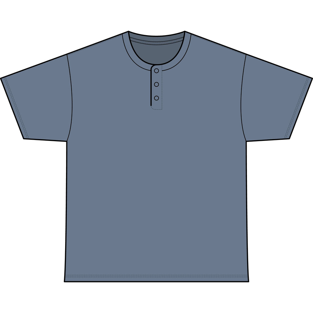 McQueen’s Lifestyle ML Monogram Henley — Forged by Faith