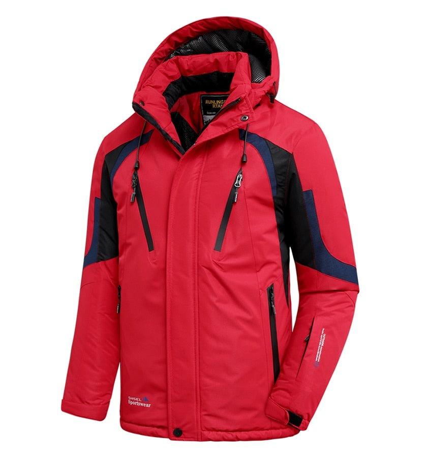 Men’s Waterproof Fleece-Lined Winter Jacket