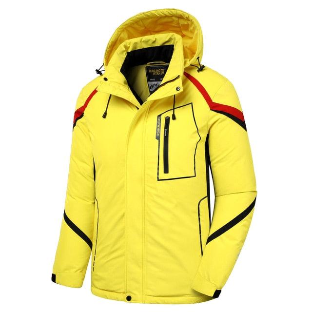 Men’s Waterproof Fleece-Lined Winter Jacket