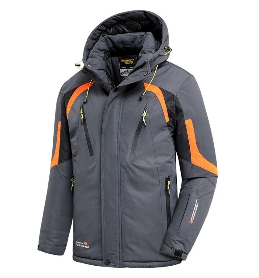 Men’s Waterproof Fleece-Lined Winter Jacket