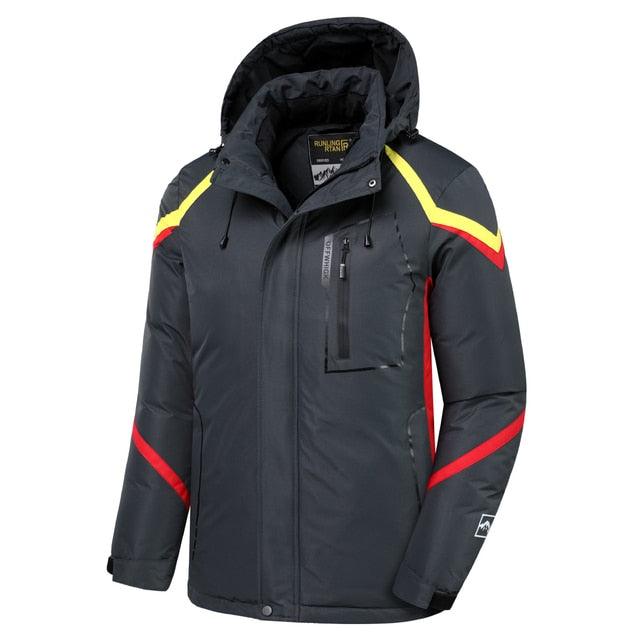 Men’s Waterproof Fleece-Lined Winter Jacket