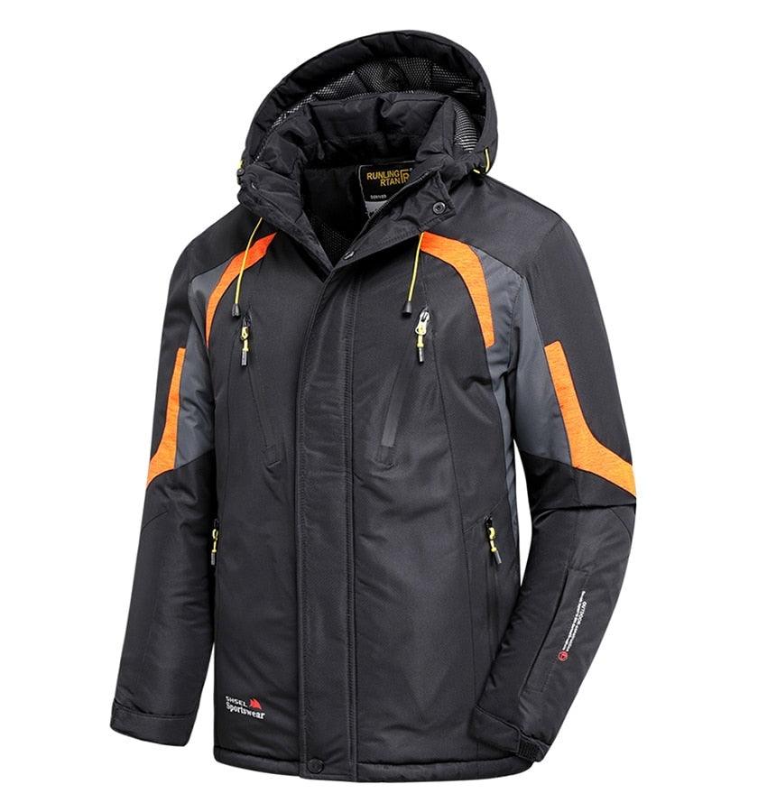 Men’s Waterproof Fleece-Lined Winter Jacket