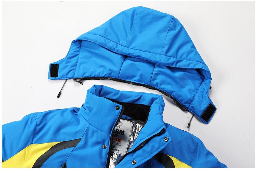 Men’s Waterproof Fleece-Lined Winter Jacket