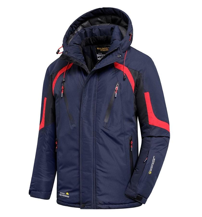Men’s Waterproof Fleece-Lined Winter Jacket