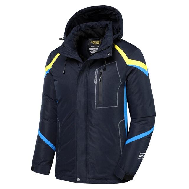 Men’s Waterproof Fleece-Lined Winter Jacket