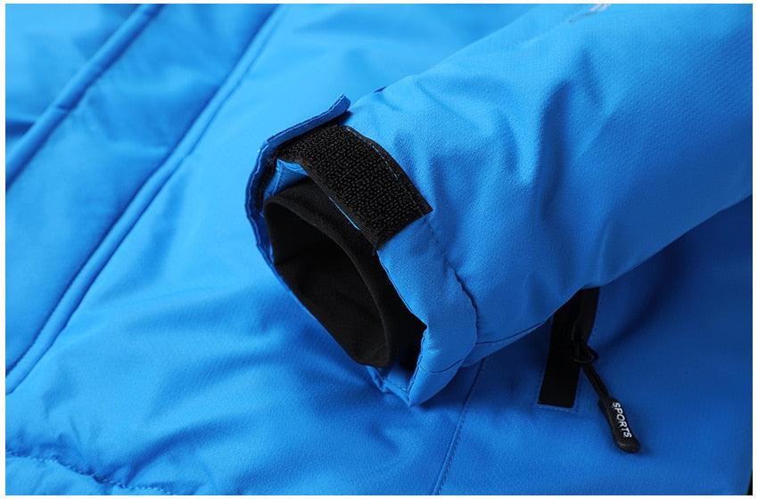 Men’s Waterproof Fleece-Lined Winter Jacket