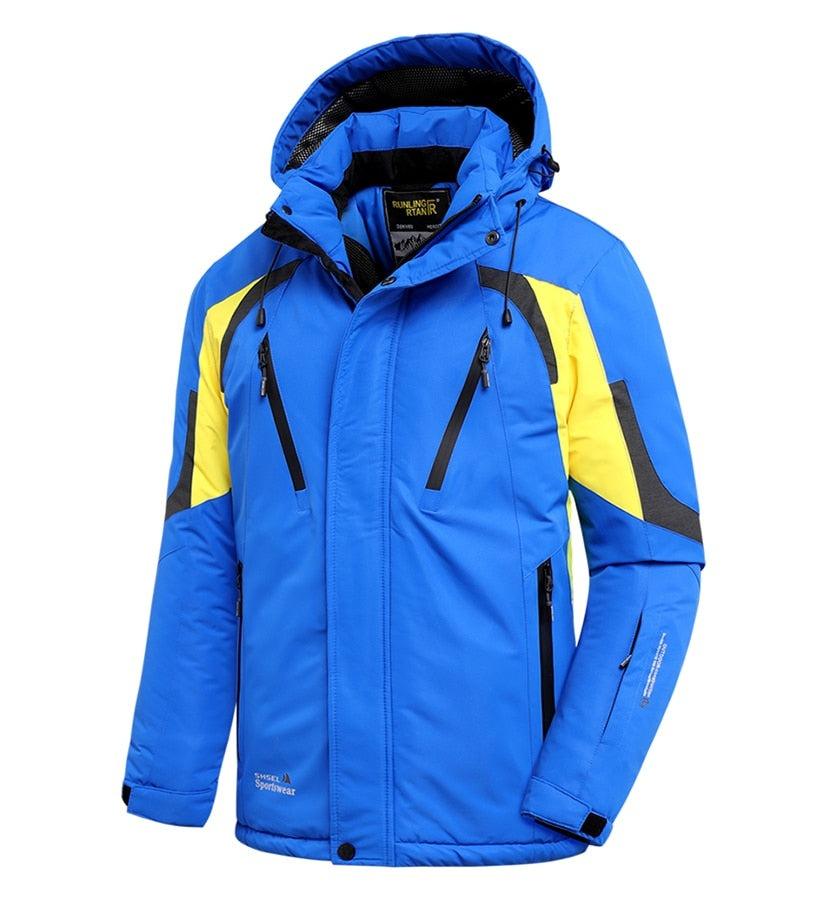 Men’s Waterproof Fleece-Lined Winter Jacket